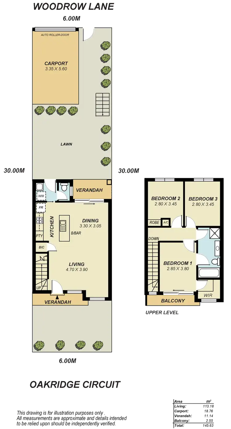 Floorplan of Homely house listing, 11 Oakridge Circuit, Golden Grove SA 5125