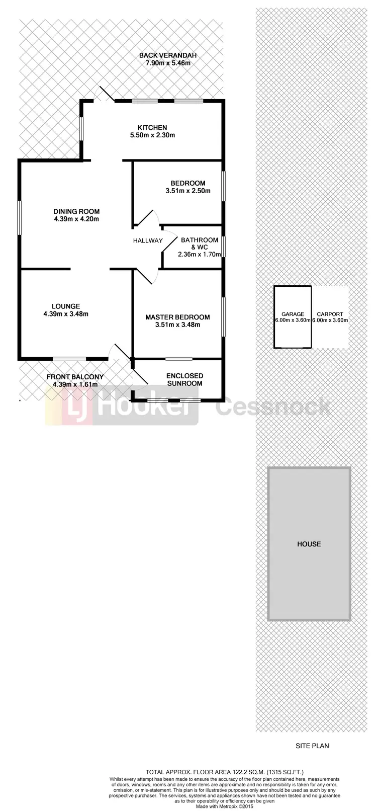 Floorplan of Homely house listing, 10 Charles Street, Abermain NSW 2326