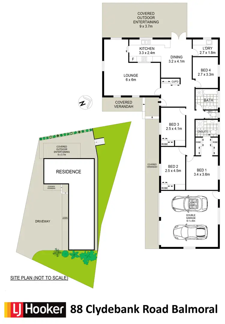 Floorplan of Homely house listing, 88 Clydebank Road, Balmoral NSW 2283