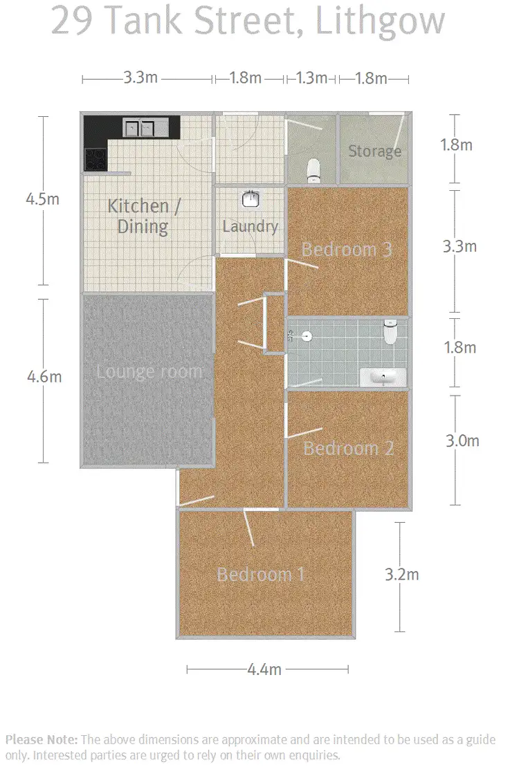 Floorplan of Homely house listing, 31 Tank Street, Lithgow NSW 2790