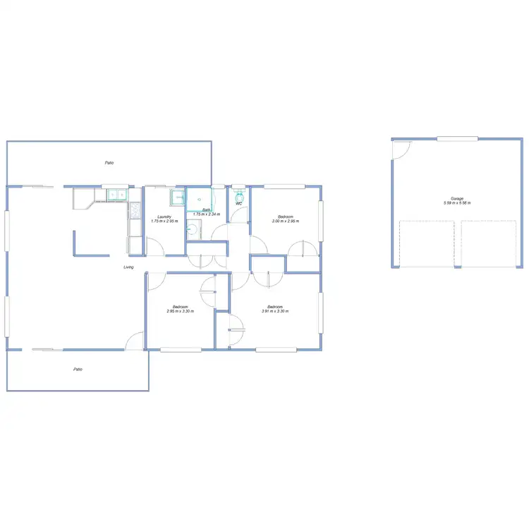 Floorplan of Homely house listing, 272 Forestry Road, Bluewater QLD 4818