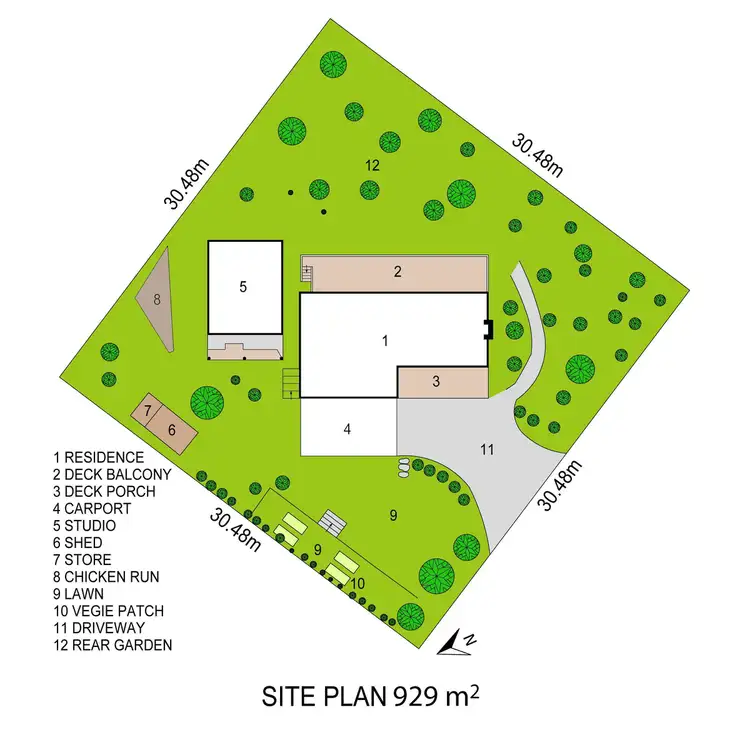 Floorplan of Homely house listing, 9 White Avenue, Crafers SA 5152