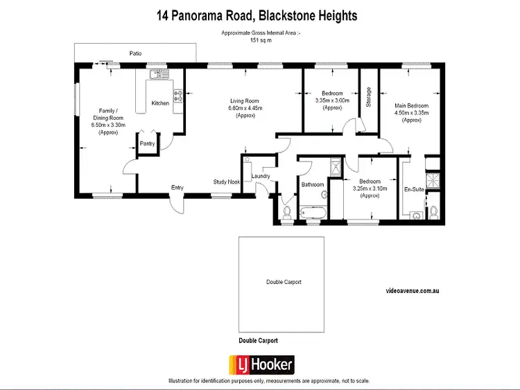Floorplan of Homely house listing, 14 Panorama Road, Blackstone Heights TAS 7250