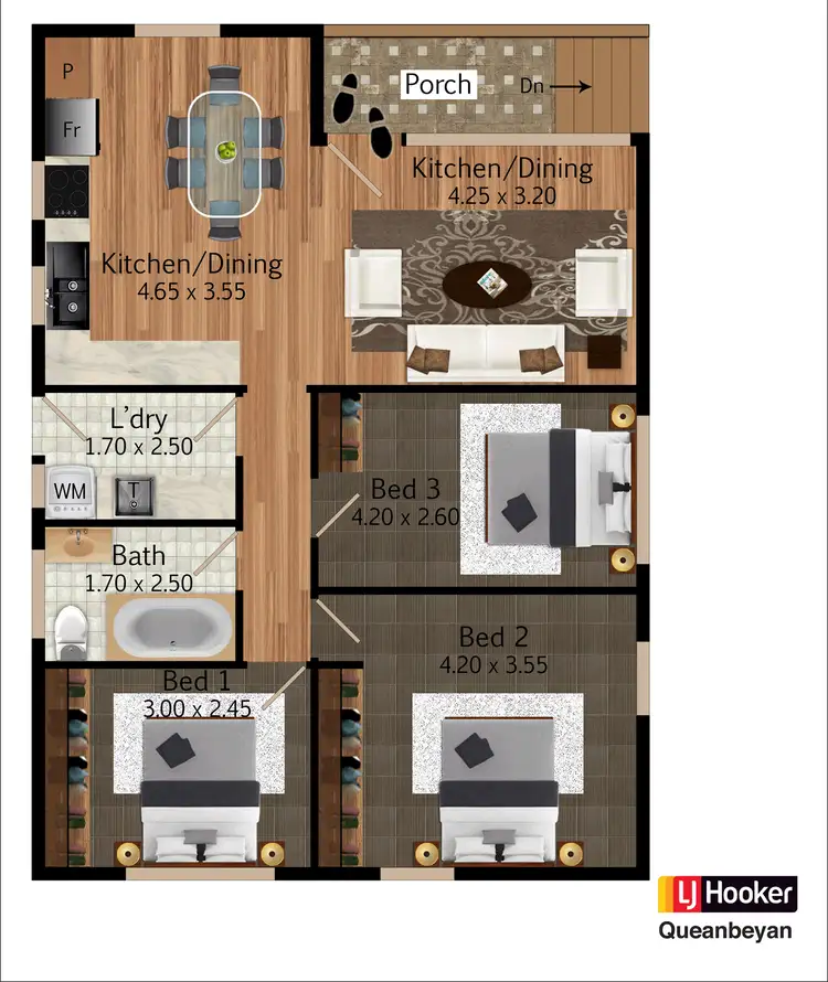 Floorplan of Homely house listing, 41 Alanbar Street, Queanbeyan NSW 2620