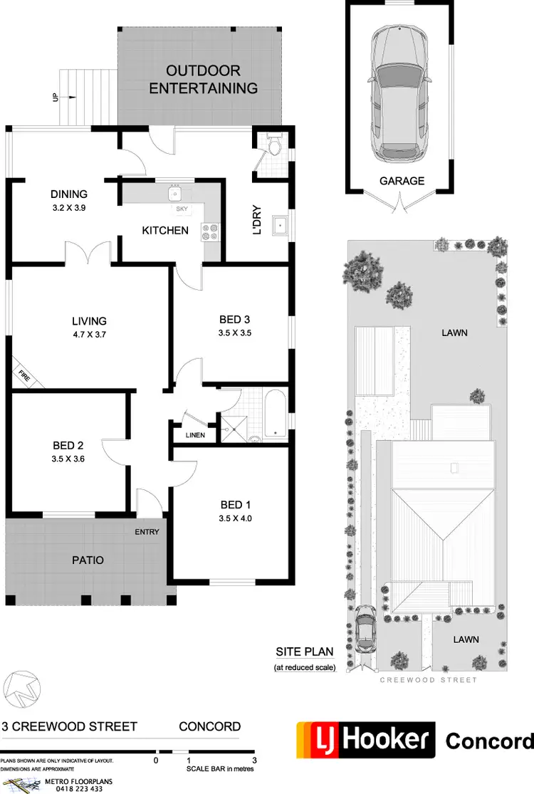 Floorplan of Homely house listing, 3 Creewood Street, Concord NSW 2137
