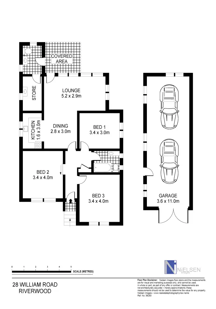 Floorplan of Homely house listing, 28 William Road, Riverwood NSW 2210
