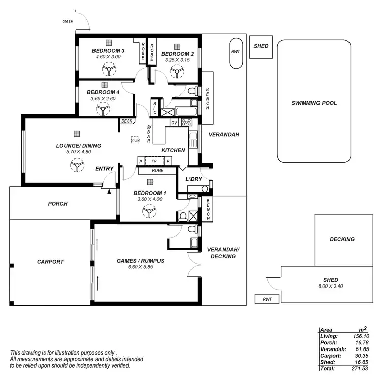 Floorplan of Homely house listing, 17 Deakin Avenue, Hope Valley SA 5090