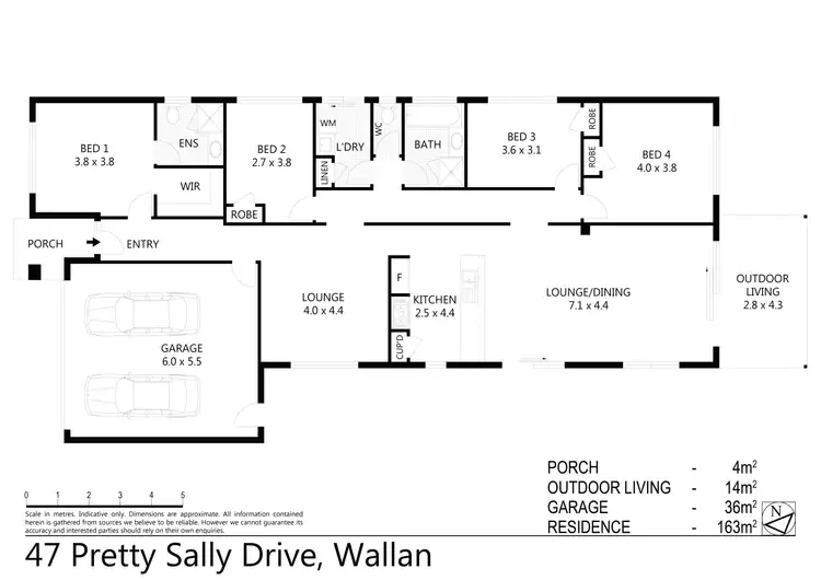 Floorplan of Homely house listing, 47 Pretty Sally Drive, Wallan VIC 3756