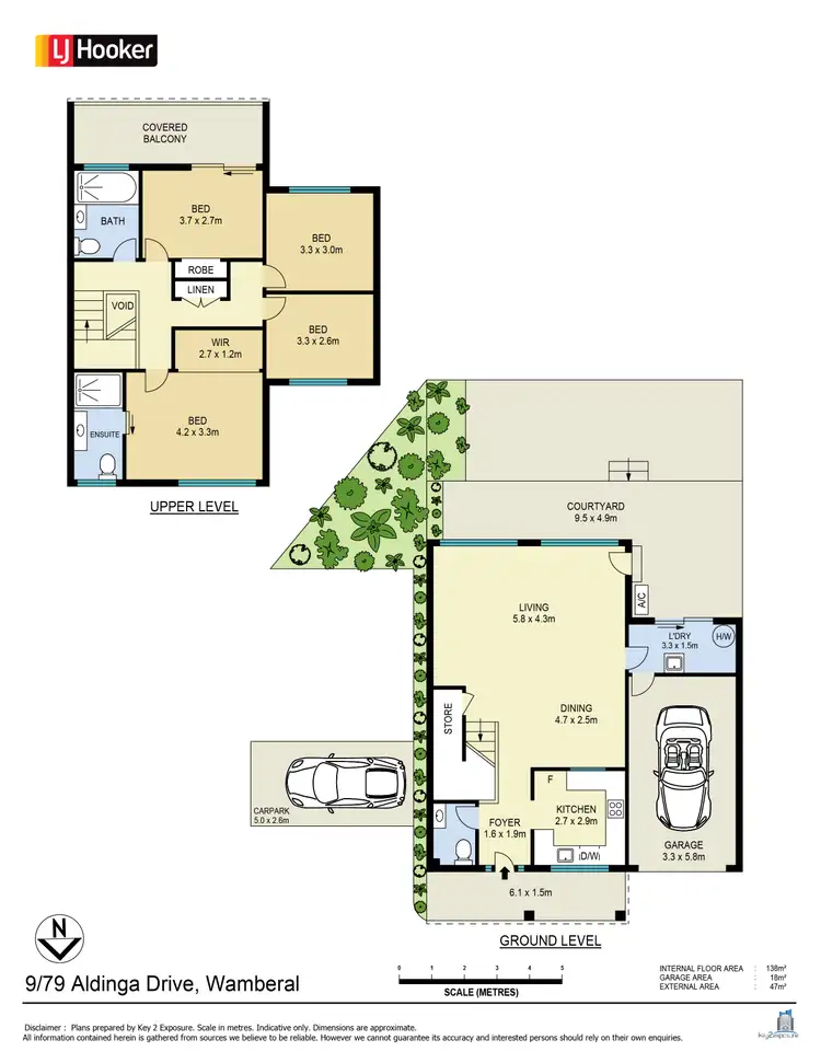 Floorplan of Homely townhouse listing, 9/79 Aldinga Drive, Wamberal NSW 2260
