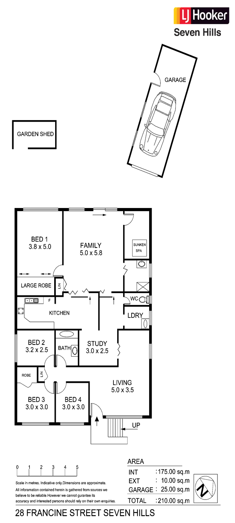 Floorplan of Homely house listing, 28 Francine Street, Seven Hills NSW 2147