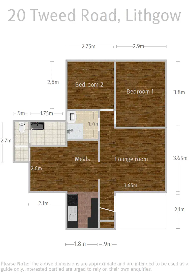Floorplan of Homely house listing, 20 Tweed Road, Lithgow NSW 2790
