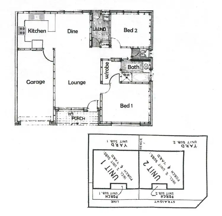 Floorplan of Homely unit listing, 2/10 Carlyle Street, Victor Harbor SA 5211