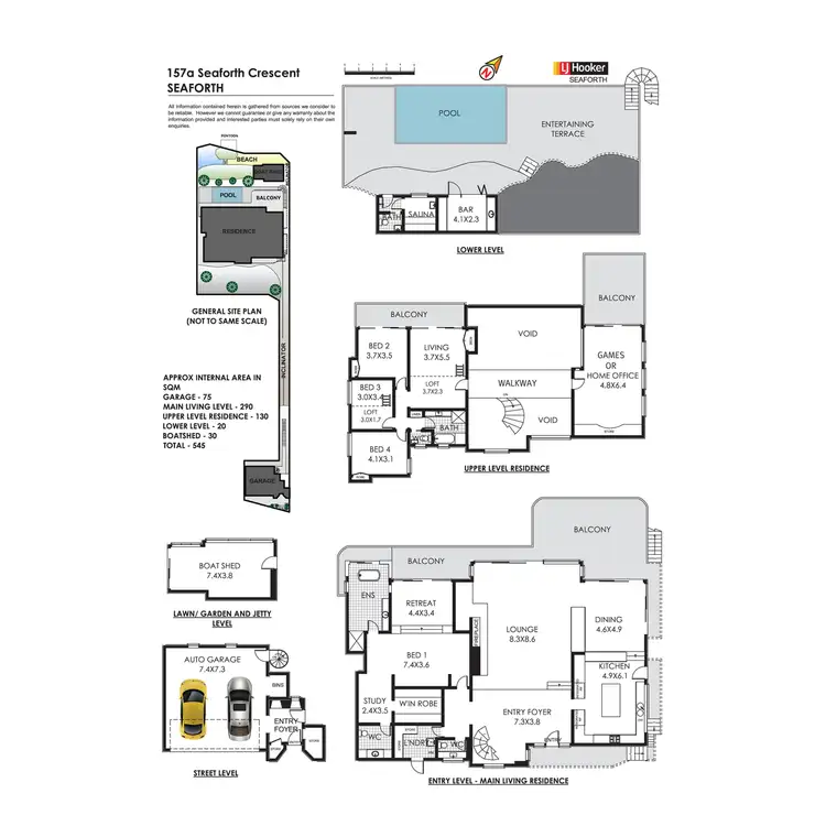 Floorplan of Homely house listing, 157a Seaforth Crescent, Seaforth NSW 2092