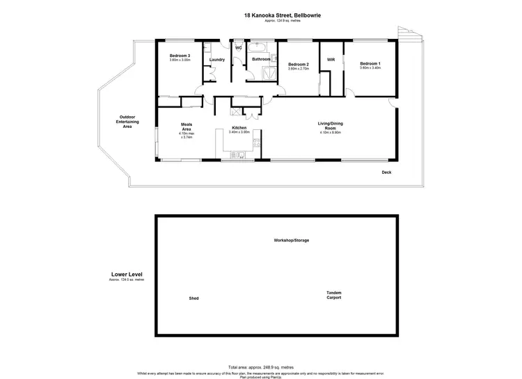 Floorplan of Homely house listing, 18 Kanooka Street, Bellbowrie QLD 4070