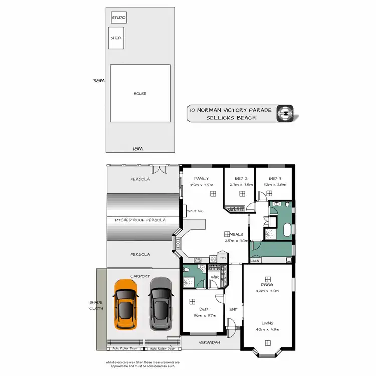 Floorplan of Homely house listing, 10 Norman Victory Parade, Sellicks Beach SA 5174