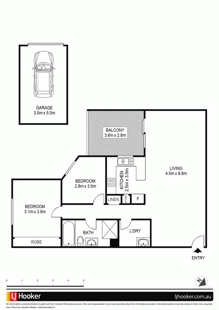 Floorplan of Homely unit listing, 20/253 Dunmore Street, Pendle Hill NSW 2145