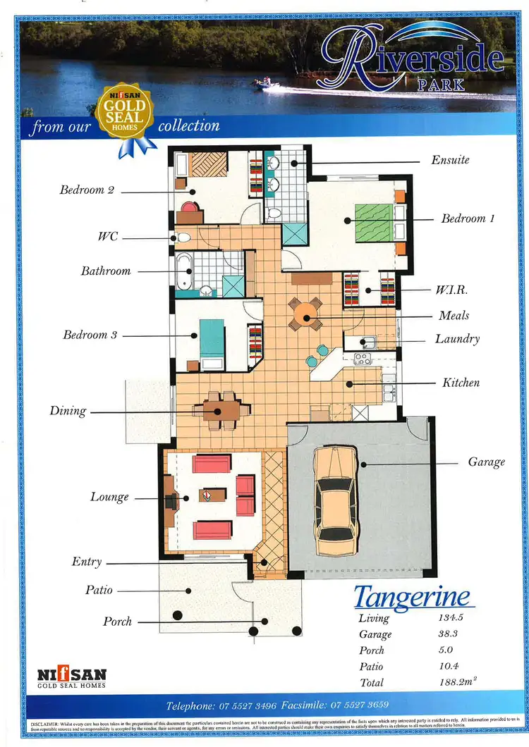 Floorplan of Homely house listing, 42/11 Eden Court, Nerang QLD 4211