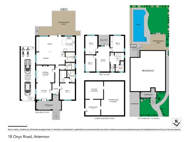 Floorplan of Homely house listing, 18 Onyx Road, Artarmon NSW 2064