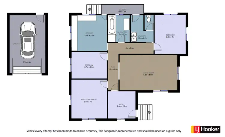 Floorplan of Homely house listing, 1 Mayflower Street, Geebung QLD 4034