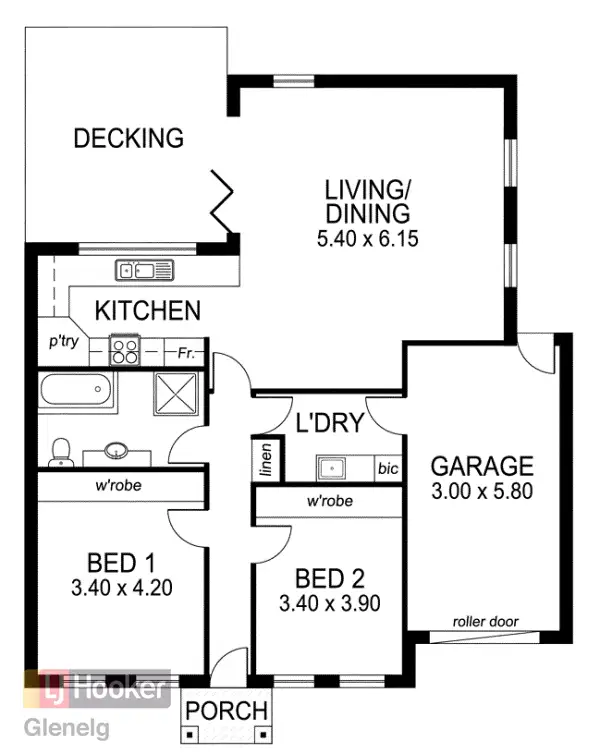 Floorplan of Homely house listing, 10 Chalfont Wy, Glengowrie SA 5044