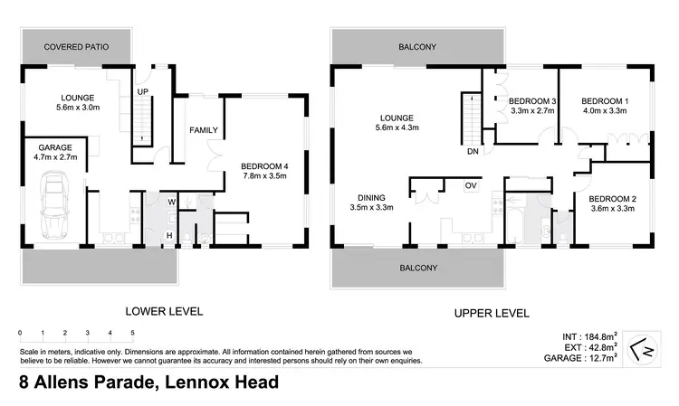 Floorplan of Homely house listing, 8 Allens Parade, Lennox Head NSW 2478