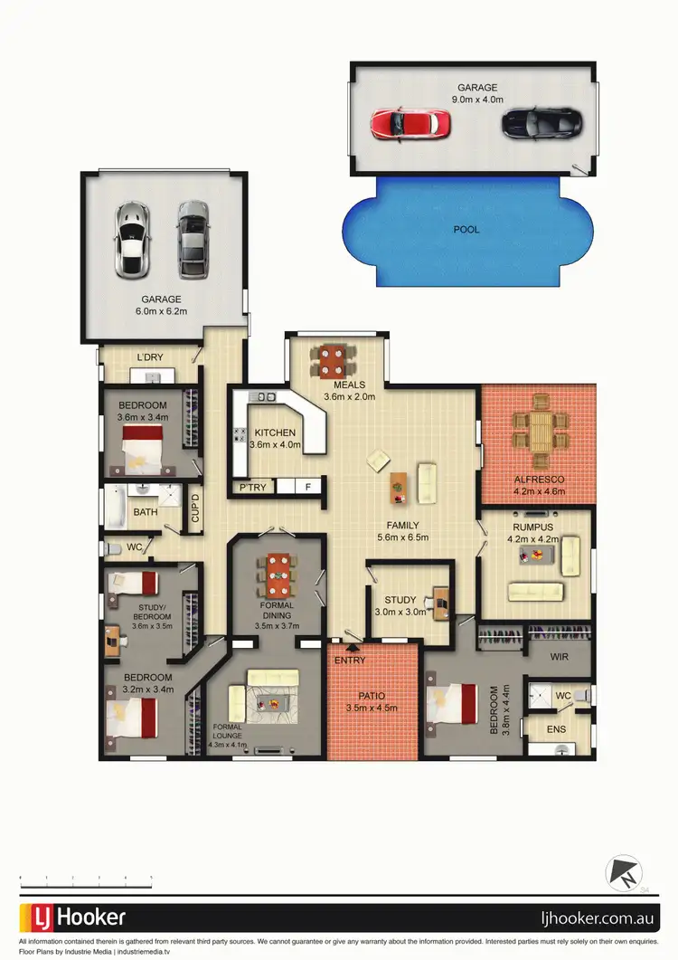 Floorplan of Homely house listing, 14 Wallum Drive, Parkinson QLD 4115