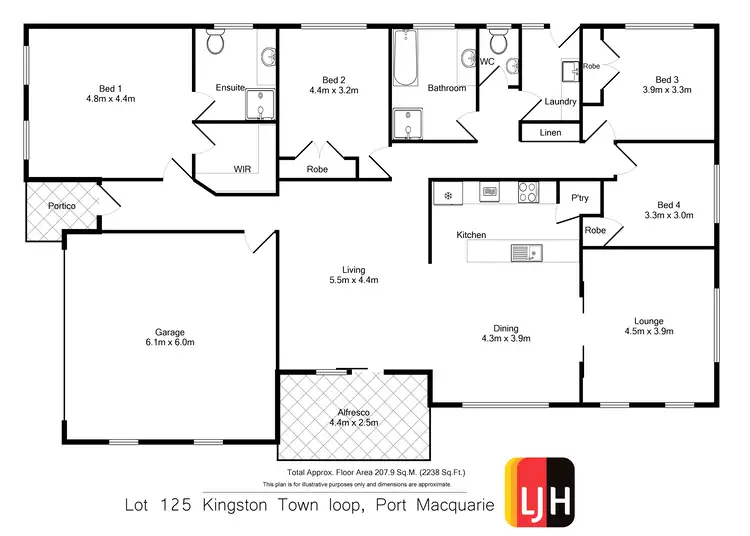 Floorplan of Homely house listing, 23 Kingston Town Loop (Ascot Park), Port Macquarie NSW 2444