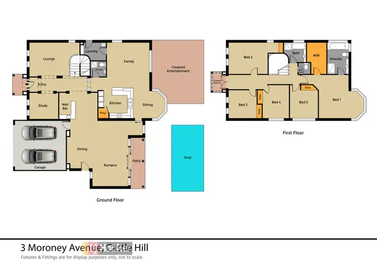 Floorplan of Homely house listing, 3 Moroney Ave, Castle Hill NSW 2154
