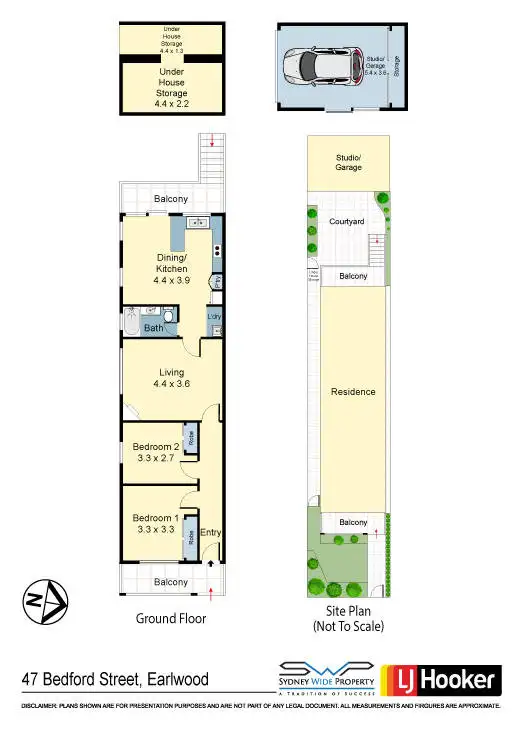 Floorplan of Homely house listing, 47 Bedford Street, Earlwood NSW 2206