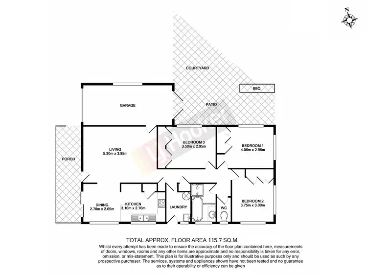 Floorplan of Homely house listing, 25 Whitewood Street, Algester QLD 4115