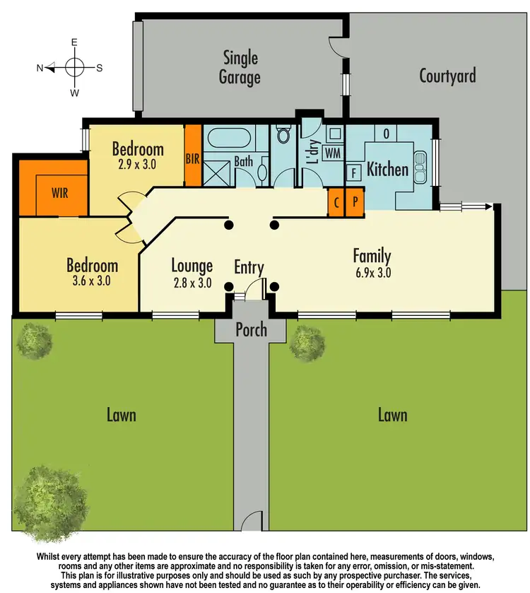 Floorplan of Homely unit listing, 1/65 Hammond Road, Dandenong VIC 3175