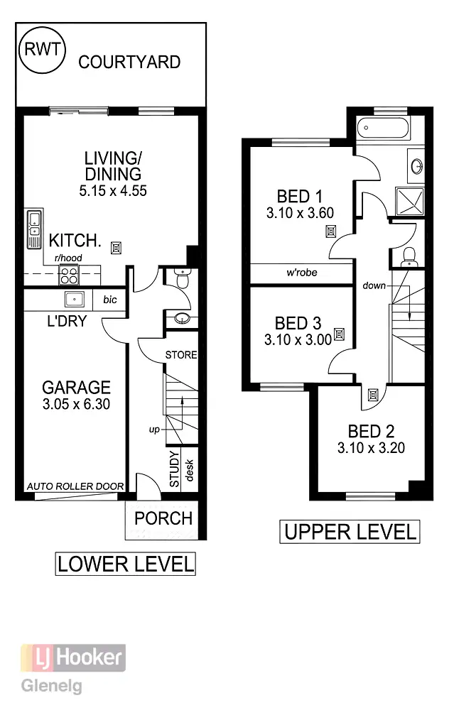 Floorplan of Homely house listing, 2/13 Castle Road, Christies Beach SA 5165