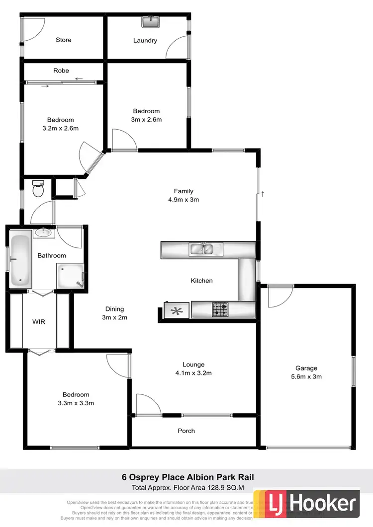 Floorplan of Homely house listing, Address available on request