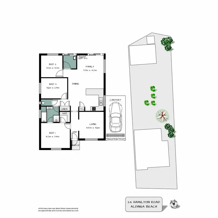 Floorplan of Homely house listing, 24 Hamilton Road, Aldinga Beach SA 5173