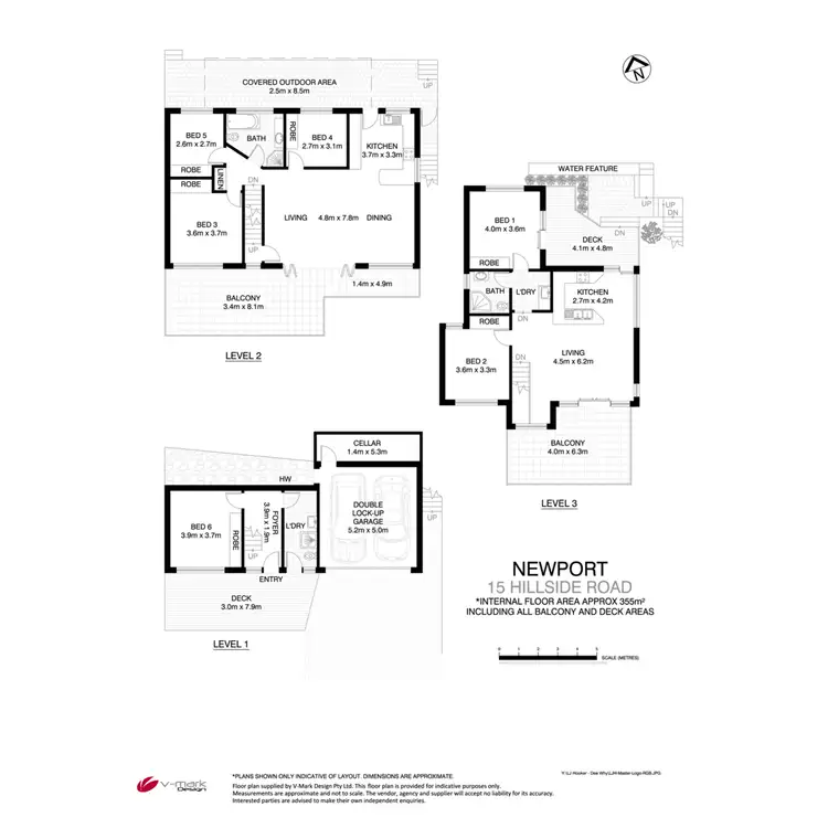 Floorplan of Homely house listing, 15 Hillside Road (enter via 15 Howell Close, Newport NSW 2106