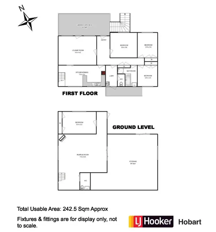 Floorplan of Homely house listing, 6 Stourton Street, Rosetta TAS 7010