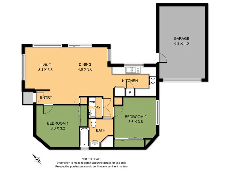Floorplan of Homely unit listing, 1/15 Springfield Road, Boronia VIC 3155