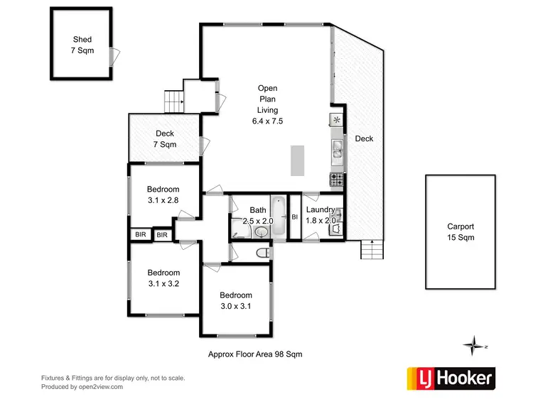Floorplan of Homely house listing, 23 Carbeen Street, Mornington TAS 7018