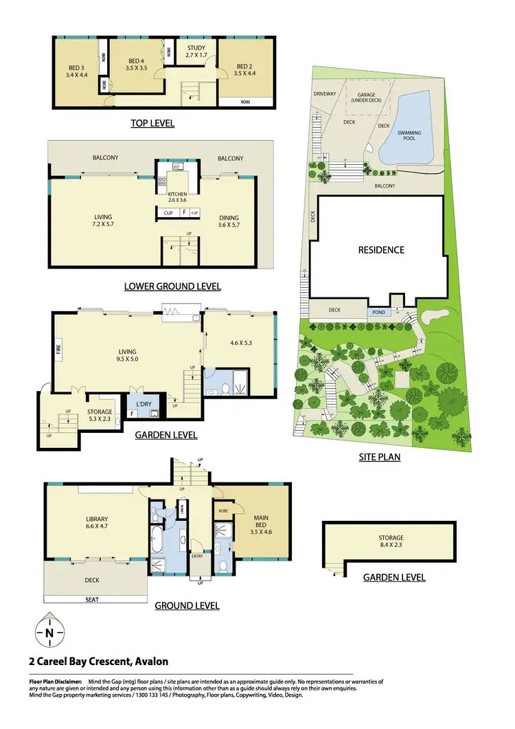 Floorplan of Homely house listing, 2 Careel Bay Crescent, Avalon NSW 2107