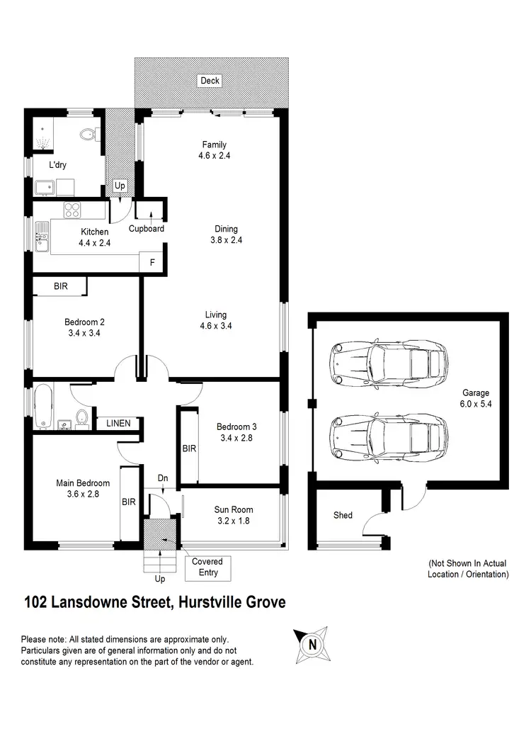 Floorplan of Homely house listing, 102 Lansdowne Street, Hurstville Grove NSW 2220