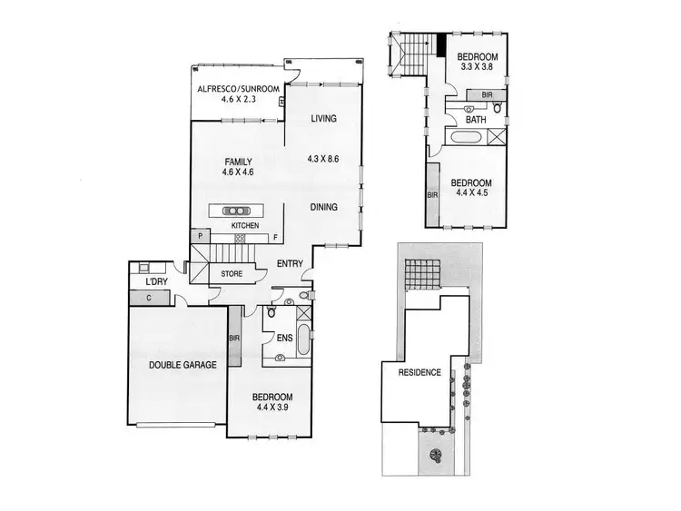 Floorplan of Homely house listing, 28 Signature Boulevard, Sanctuary Lakes VIC 3030
