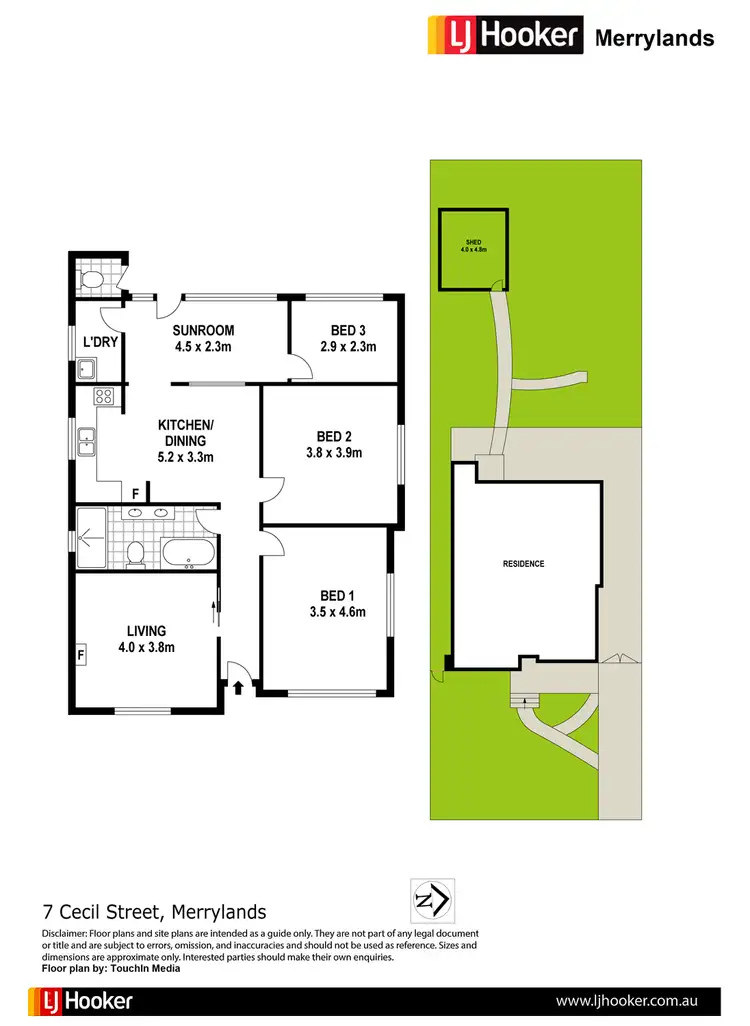 Floorplan of Homely house listing, 7 Cecil Street, Merrylands NSW 2160
