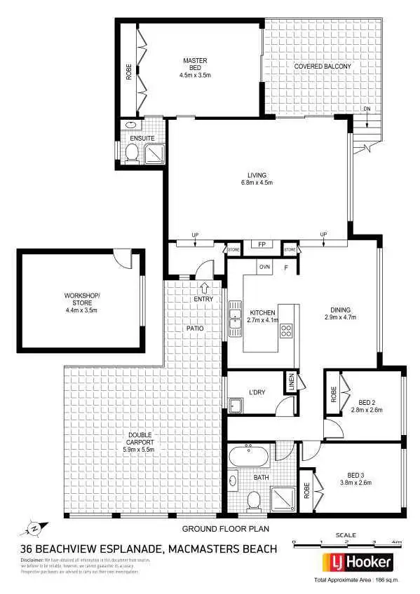 Floorplan of Homely house listing, 36 Beachview Esplanade, Macmasters Beach NSW 2251