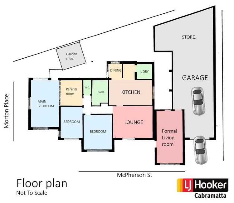 Floorplan of Homely house listing, 11 McPherson Street, Wakeley NSW 2176
