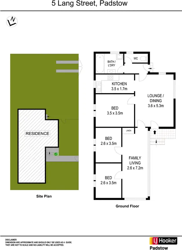 Floorplan of Homely house listing, 5 Lang Street, Padstow NSW 2211