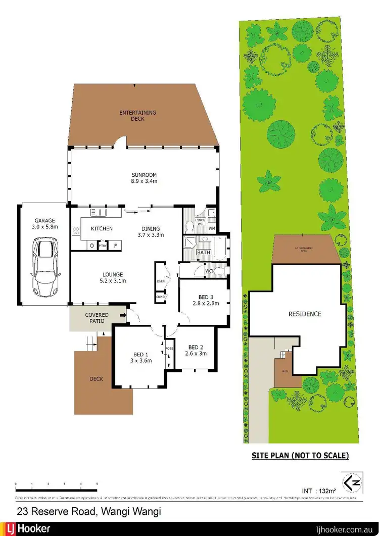 Floorplan of Homely house listing, 23 Reserve Road, Wangi Wangi NSW 2267