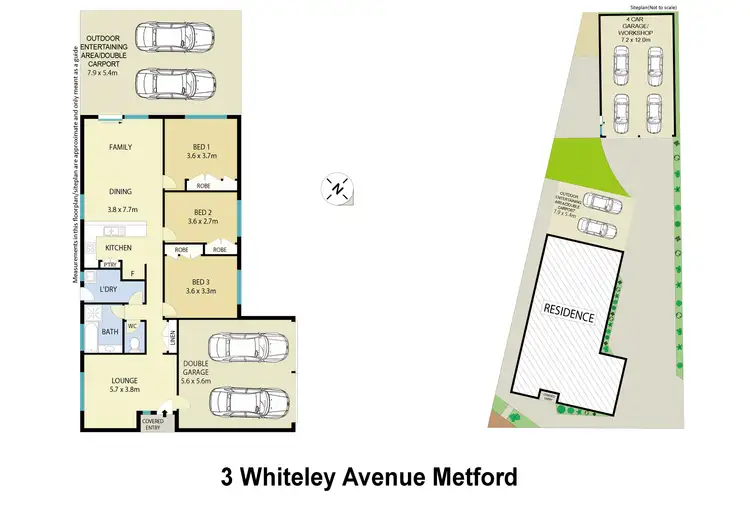 Floorplan of Homely house listing, 3 Whiteley Avenue, Metford NSW 2323