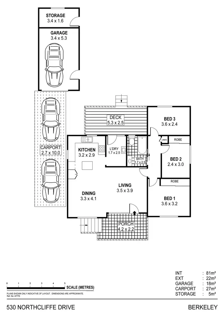 Floorplan of Homely house listing, 530 Northcliffe Drive, Berkeley NSW 2506