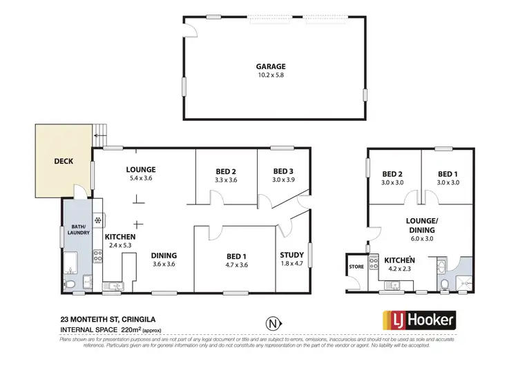 Floorplan of Homely house listing, 23 Monteith Street, Cringila NSW 2502