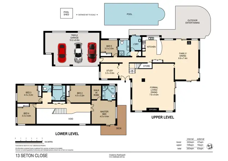 Floorplan of Homely house listing, 13 Seton Close, Kenmore Hills QLD 4069